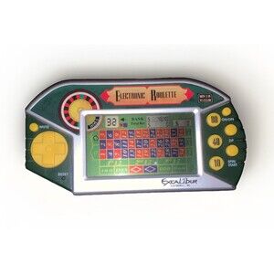 Excalibur Electronic Roulette Handheld Game Tested & Working